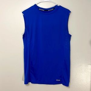 Tek Gear husky blue training tank top